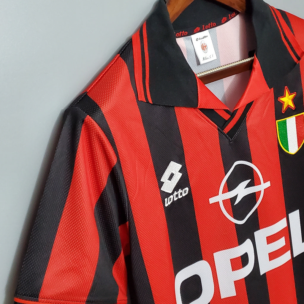 AC Milan 96-97 Home Retro Shirt side