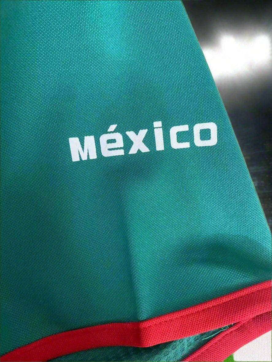 Mexico 02-03 Home Retro Shirt sleeve