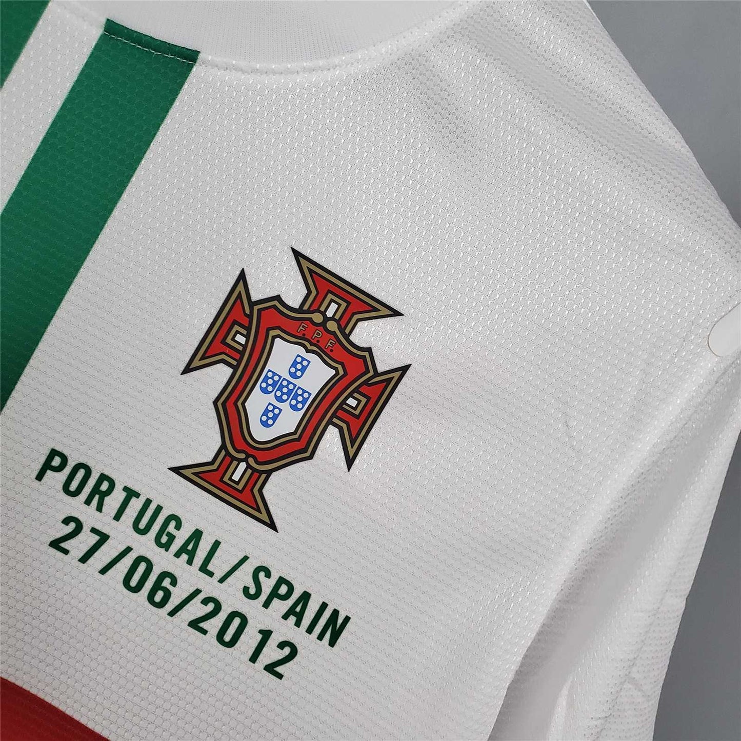 Portugal 12-14 Away Retro Shirt crest