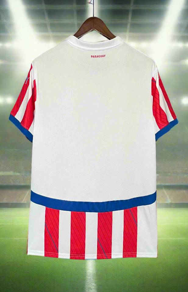 Paraguay 24-25 Home Shirt rear