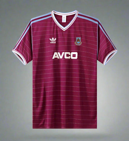 West Ham United 85-87 Home Retro Shirt