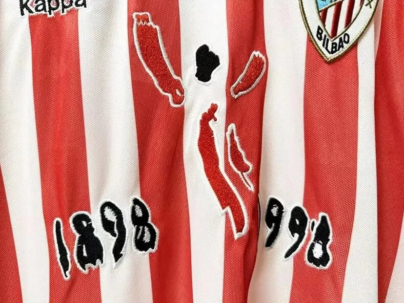 Athletic Club Bilbao 97-98 Home Retro Shirt front