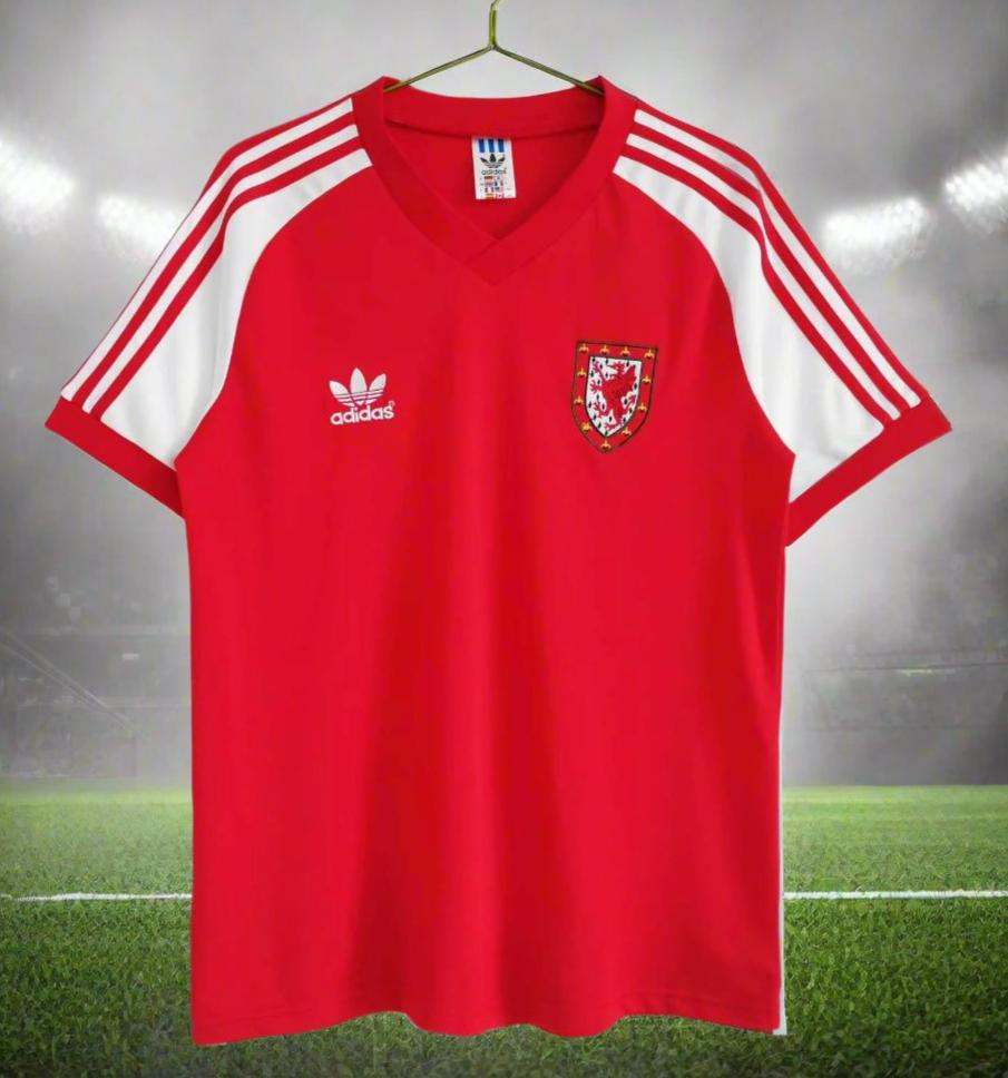 Wales 82-84 Home Retro Shirt