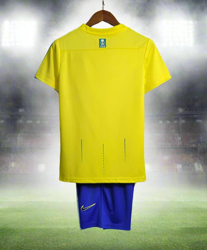 Al-Nassr FC Kids 23-24 Home Kit rear