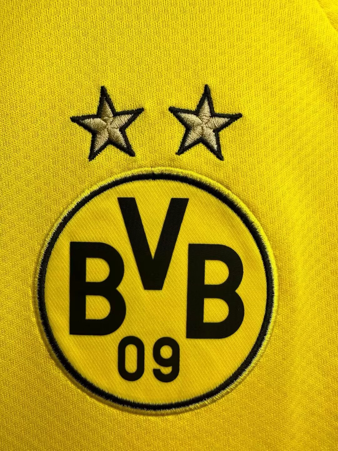 Borussia Dortmund 19-20 Home Retro Shirt crest