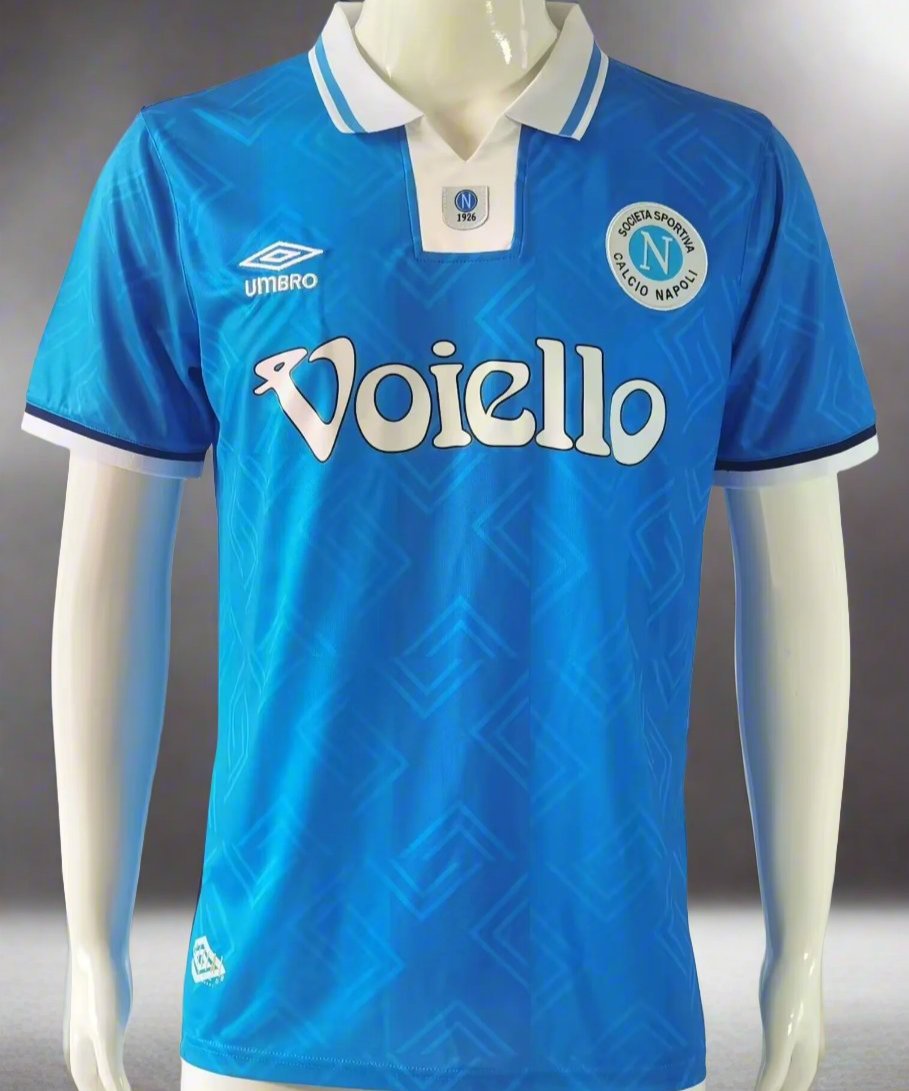 SSC Napoli 93-94 Retro Home Shirt 