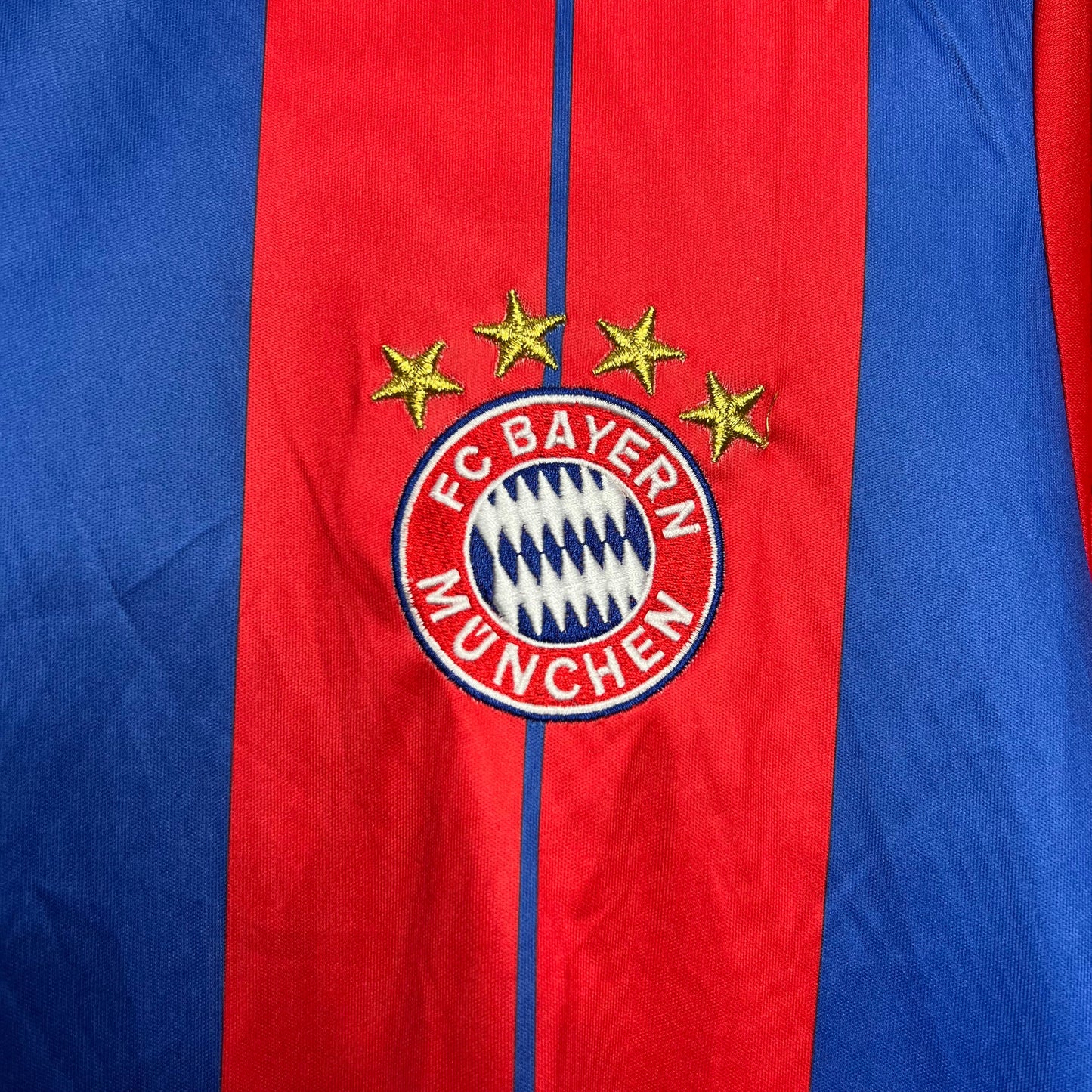 Bayern Munich 14-15 Home Retro Shirt crest