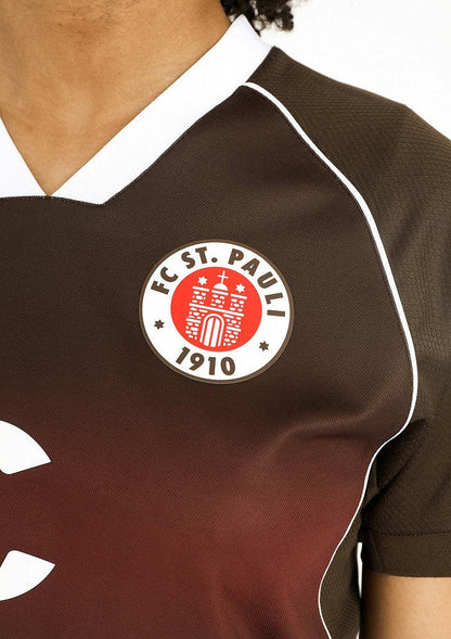 FC St Pauli 23-24 Home Shirt crest