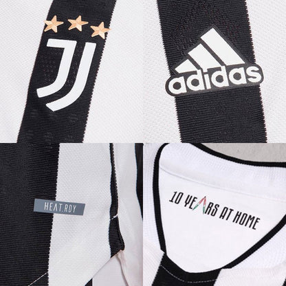 Juventus 21-22 Home Shirt collage