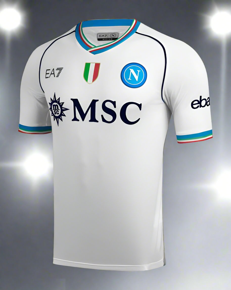 SSC Napoli 23-24 European Away Shirt side