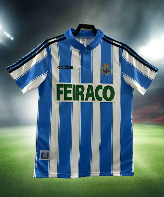 Deportivo De La Coruna 97-98 Home Retro Shirt