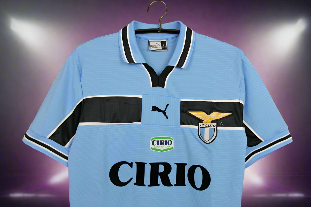 Lazio 98-00 Home Retro Shirt sponsor