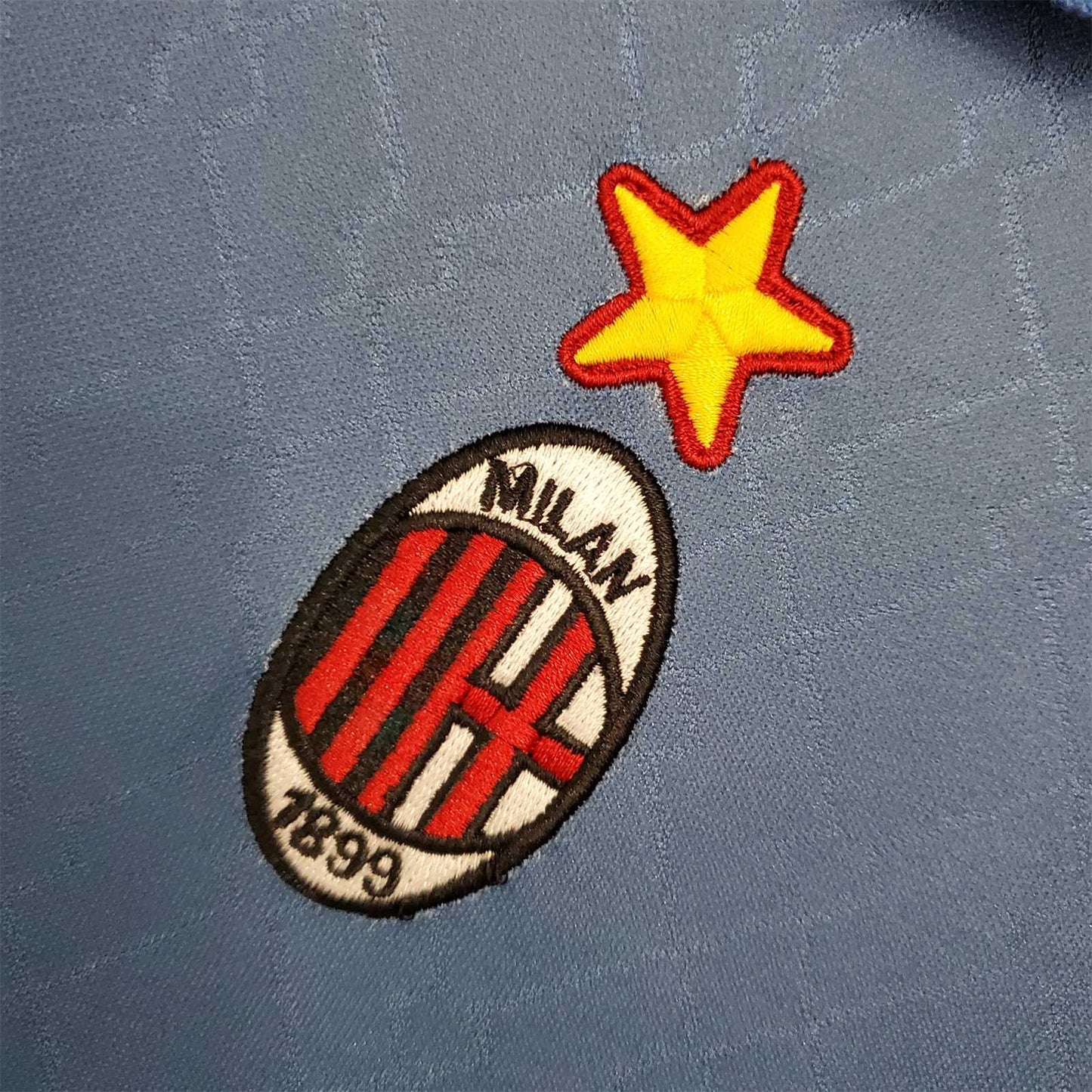 AC Milan 95-96 4th Retro Shirt crest