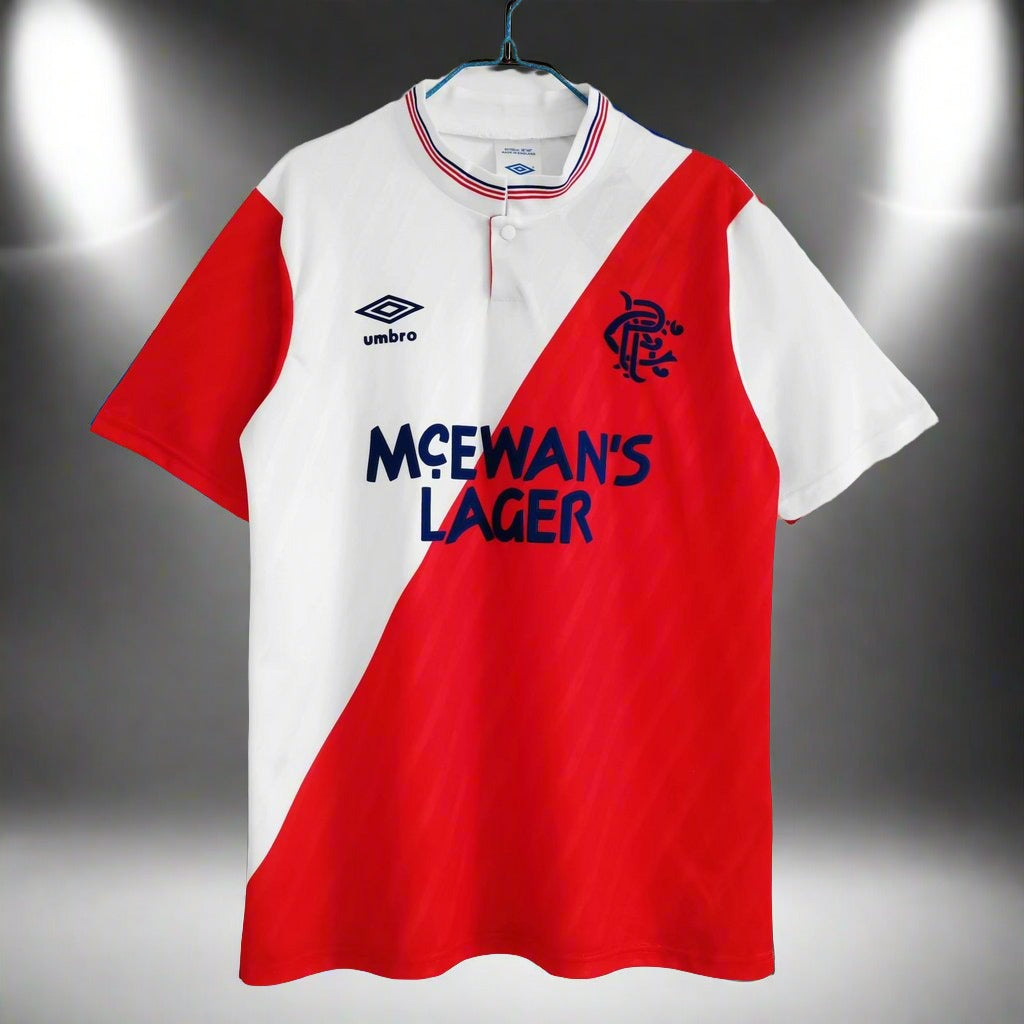 Rangers 87-97 Away Retro Shirt