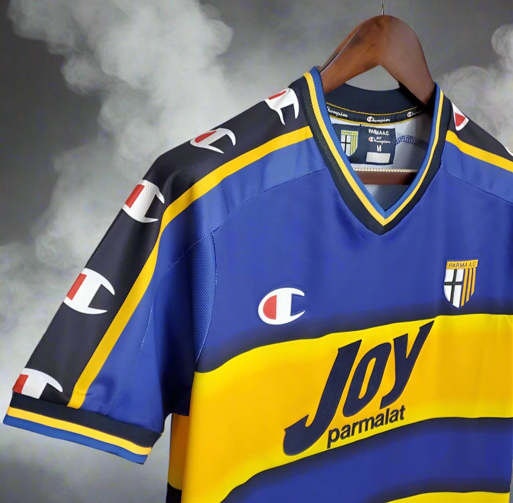 Parma 01-02 Home Retro Shirt sponsor