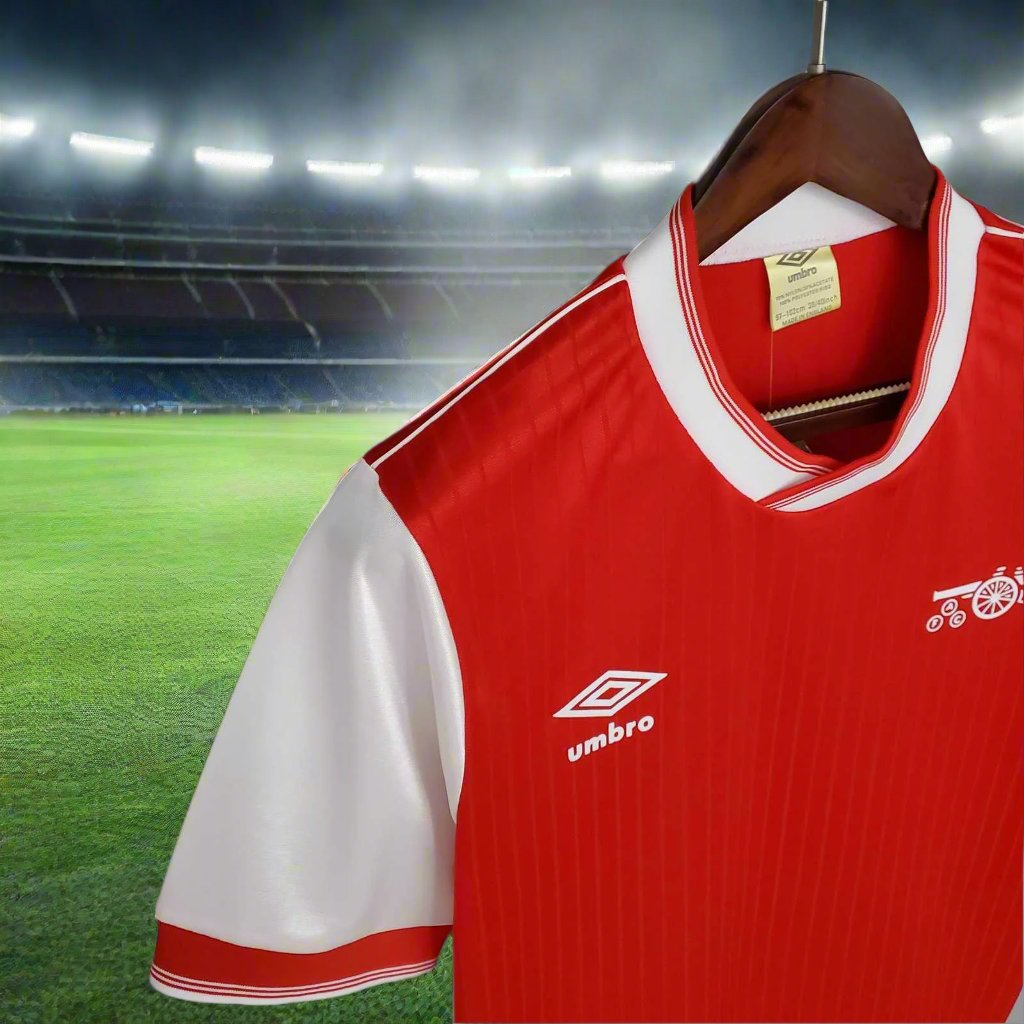 Arsenal 84-86 Home Retro Shirt side