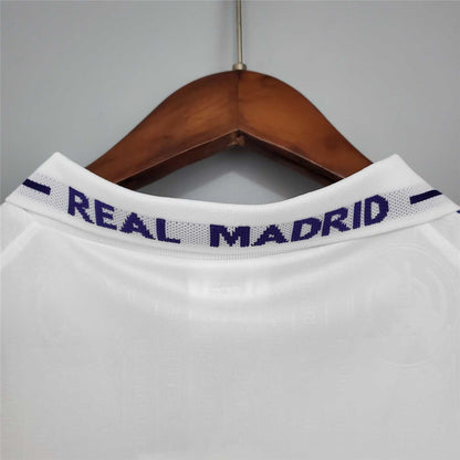 Real Madrid 96-97 Home Retro Shirt collar