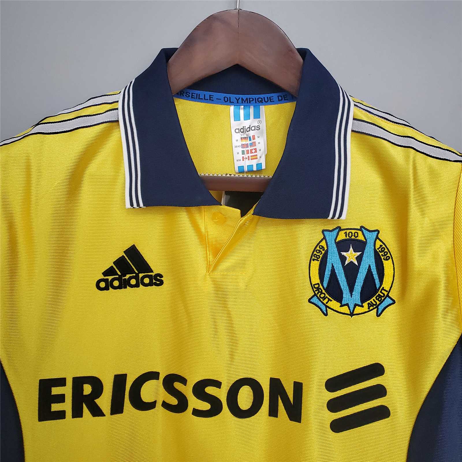 Olympique Marseille 98-99 3rd Retro Shirt sponsor