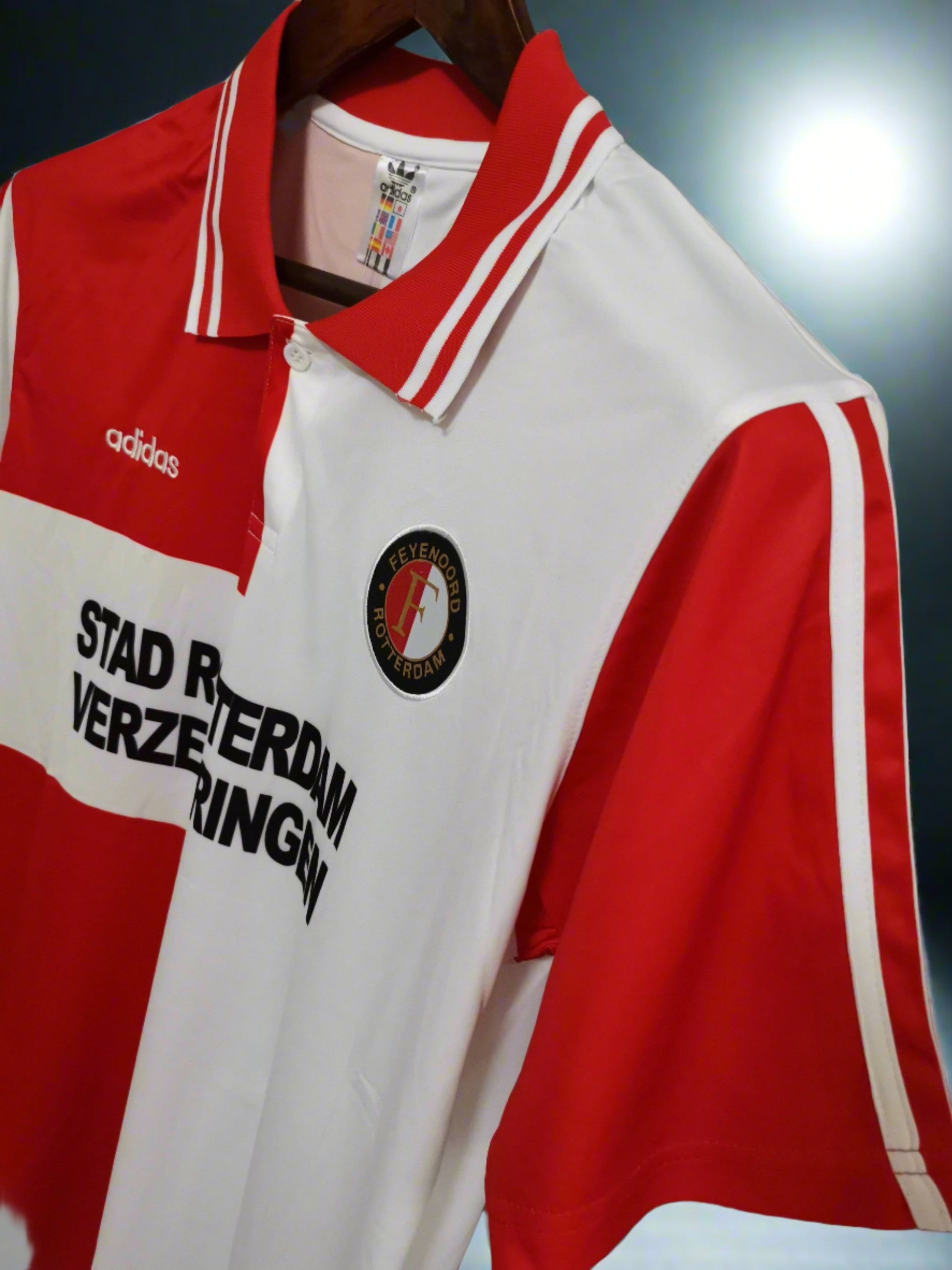 Feyenoord 94-97 Home Retro Shirt side