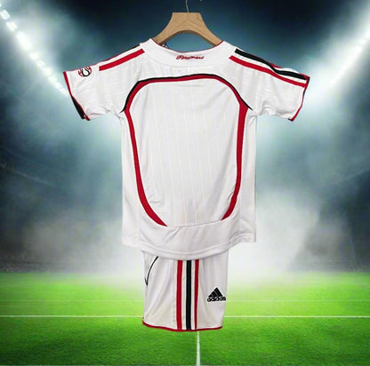 AC Milan Kids 06-07 Away Retro Kit rear