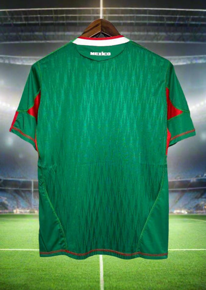 Mexico 10-11 Home Retro Shirt rear