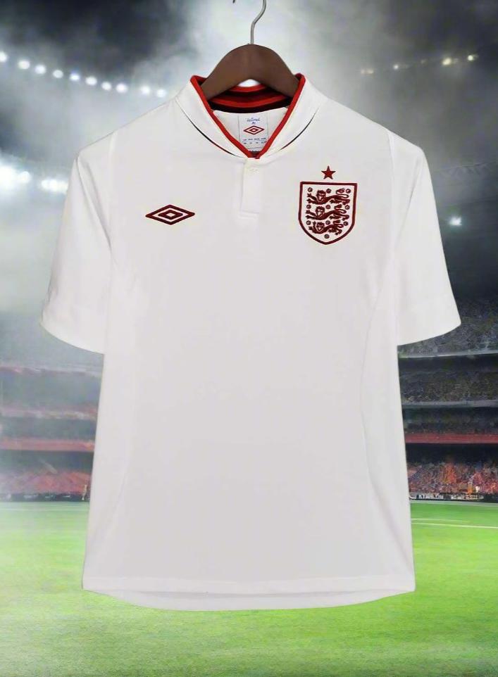 England 12-13 Home Retro Shirt front