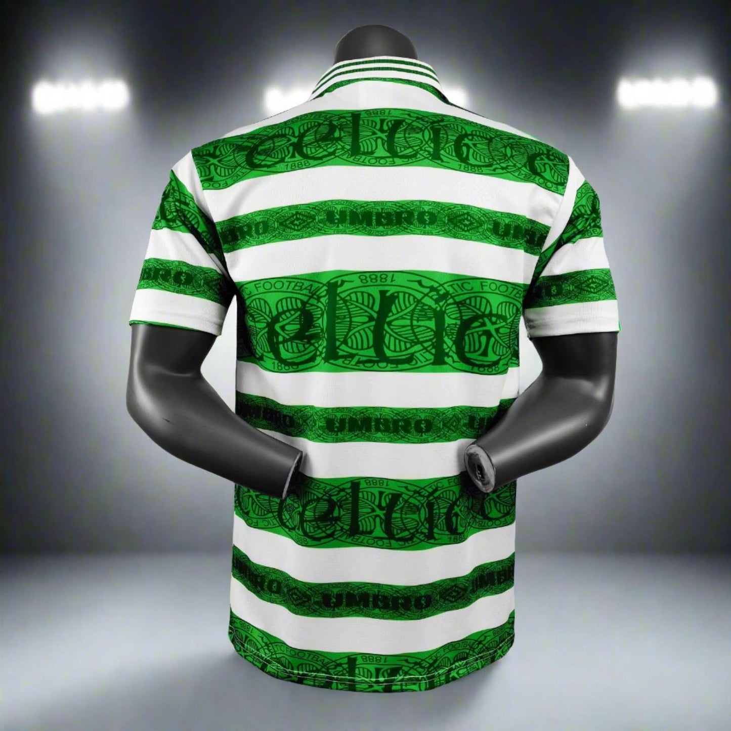 Celtic 95-97 Home Retro Shirt rear