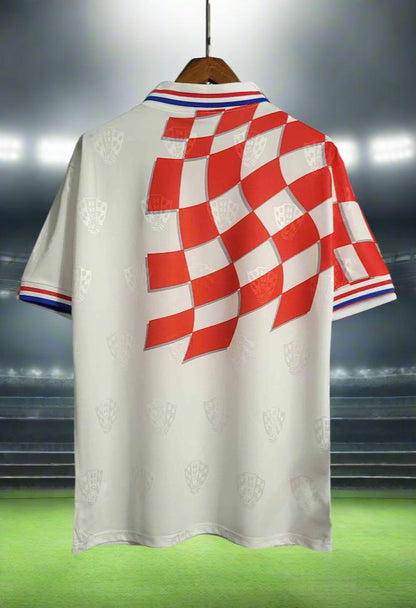 Croatia 98-00 Home Retro Shirt rear