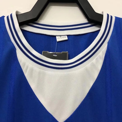 Everton 83-85 Home Shirt collar