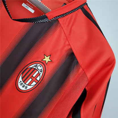 AC Milan 04-05 Home Retro Shirt crest