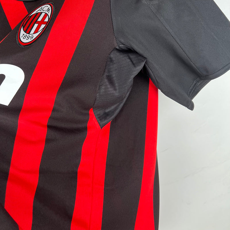 AC Milan 08-09 Home Retro Shirt side