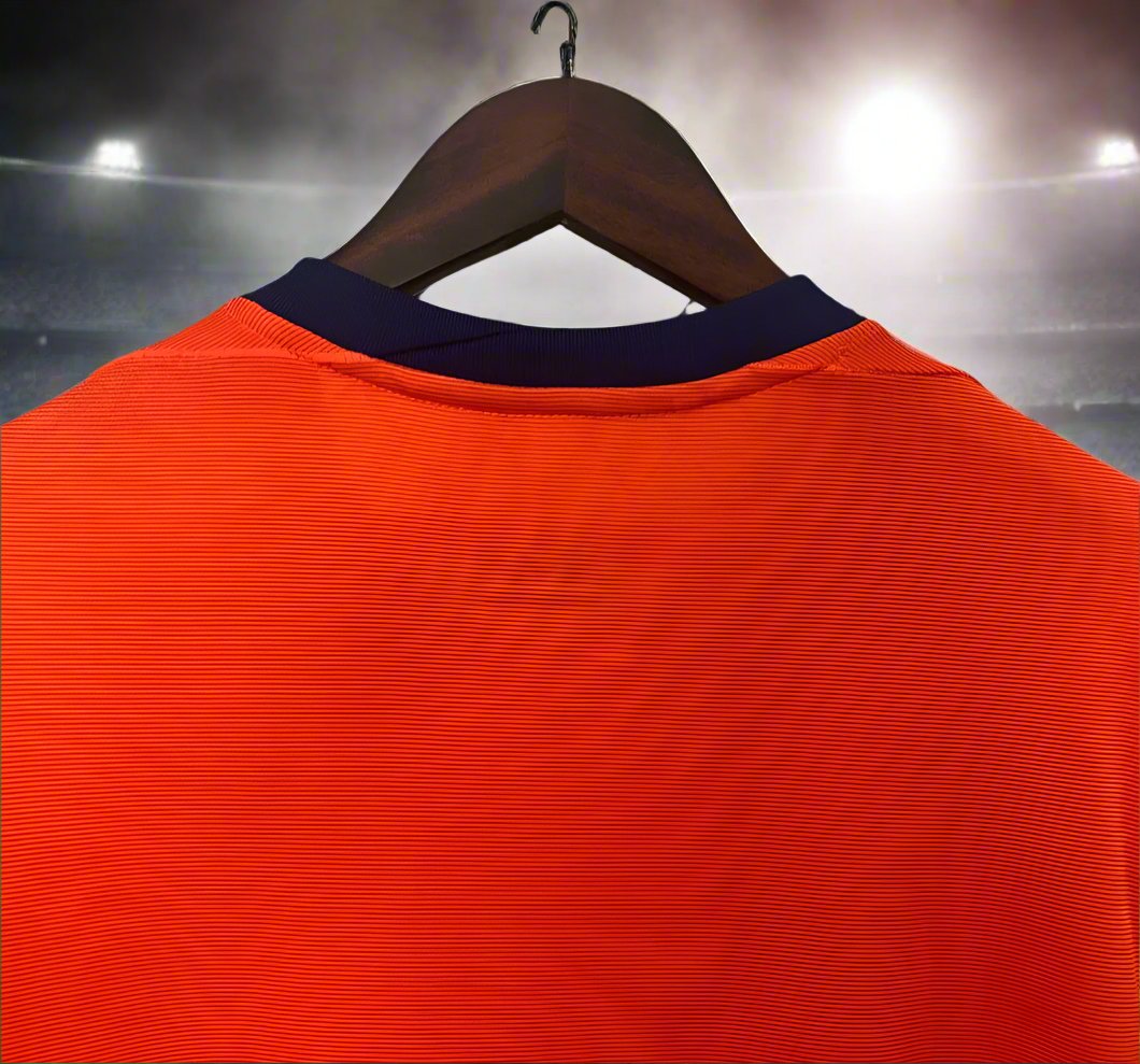 Netherlands 24-25 Home Shirt collar