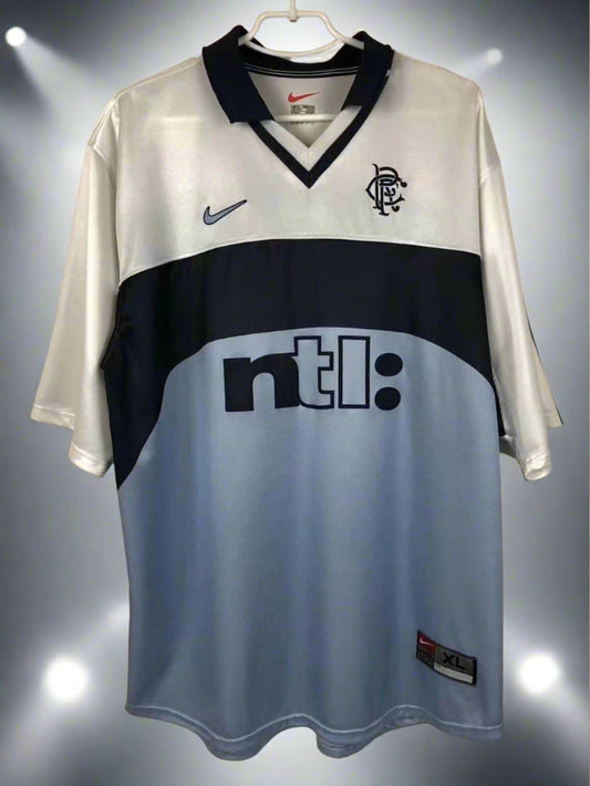 Rangers  90-00 Away Retro Shirt