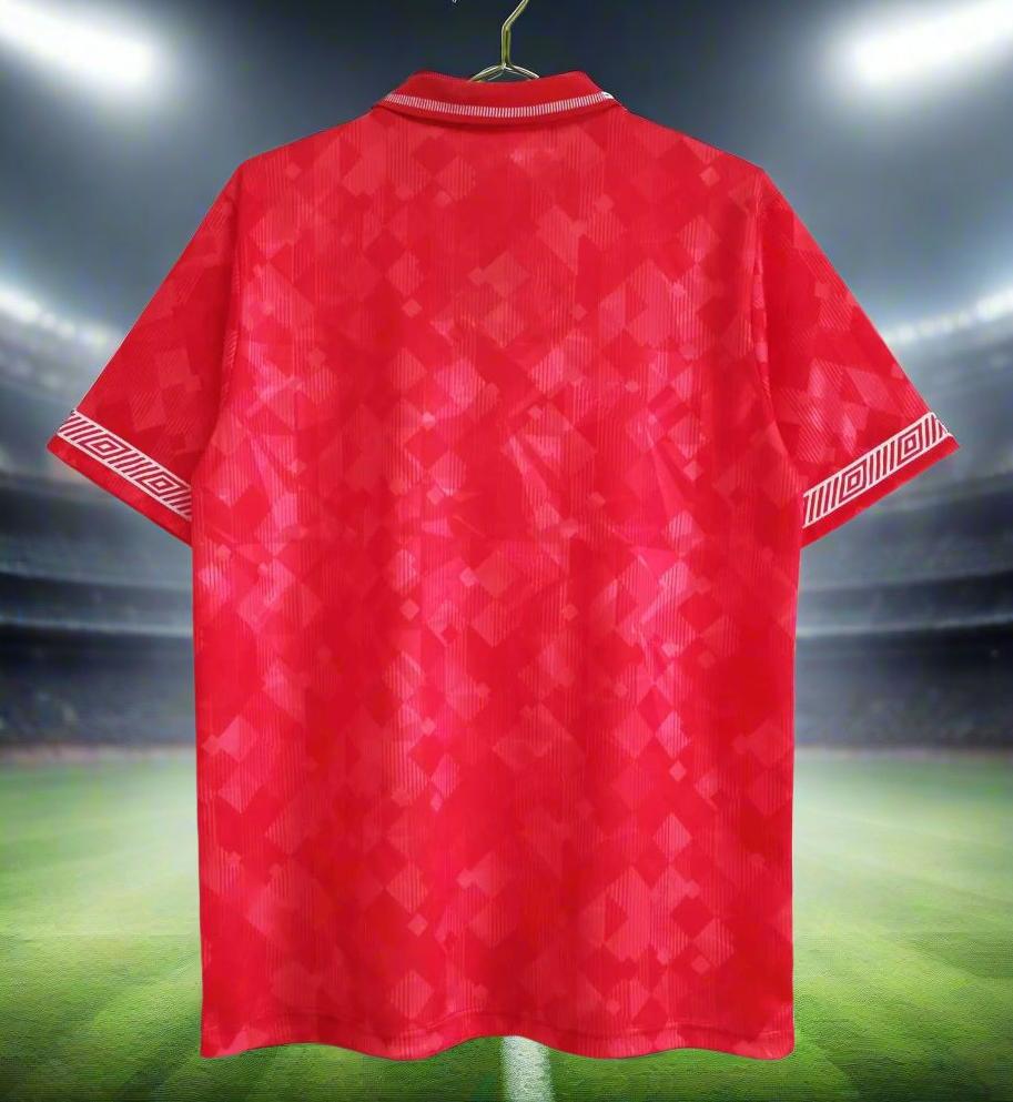 Wales 90-92 Home Retro Shirt rear