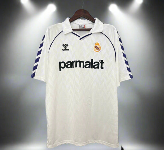 Real Madrid 86-88 Home Retro Shirt 