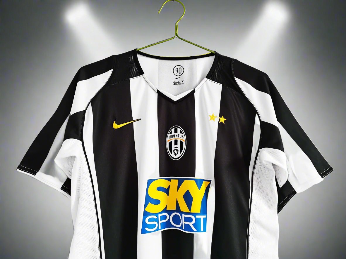 Juventus 04-05 Home Retro Shirt sponsor