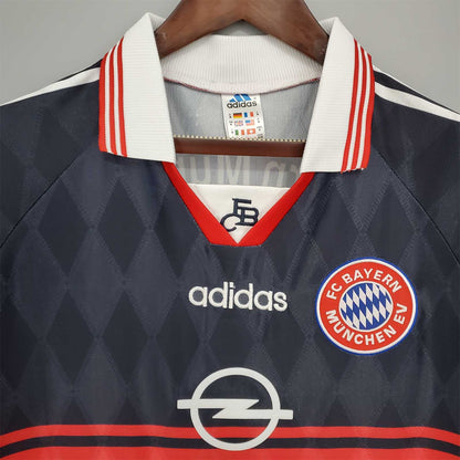 Bayern Munich 97-99 Home Retro Shirt neck