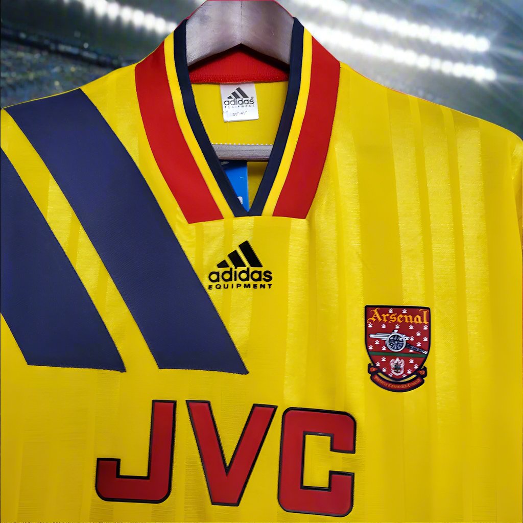 Arsenal 93-94 Away Retro Shirt collar