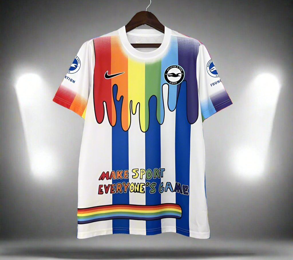 Brighton & Hove Albion 23-24 Pre Match Pride Shirt