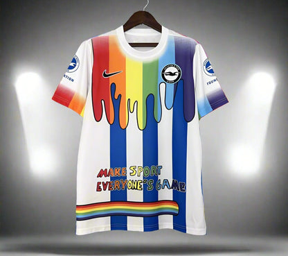 Brighton & Hove Albion 23-24 Pre Match Pride Shirt