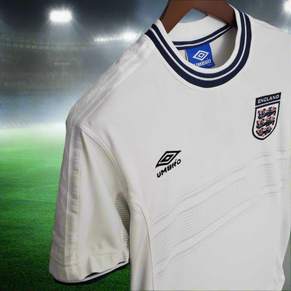 England 00-02 Home Retro Shirt side