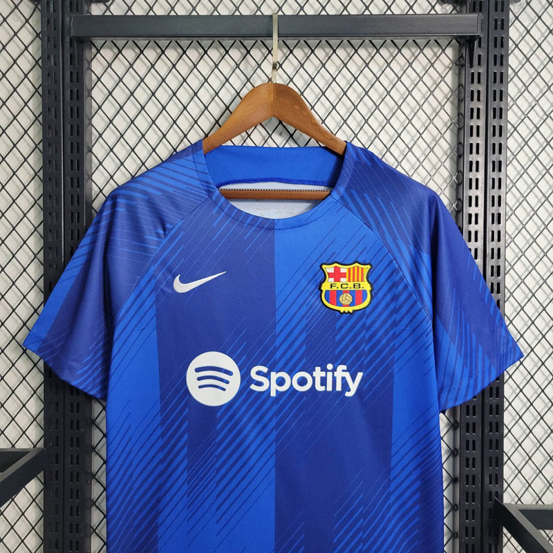 Barcelona 23-24 Pre Match Shirt 2 front