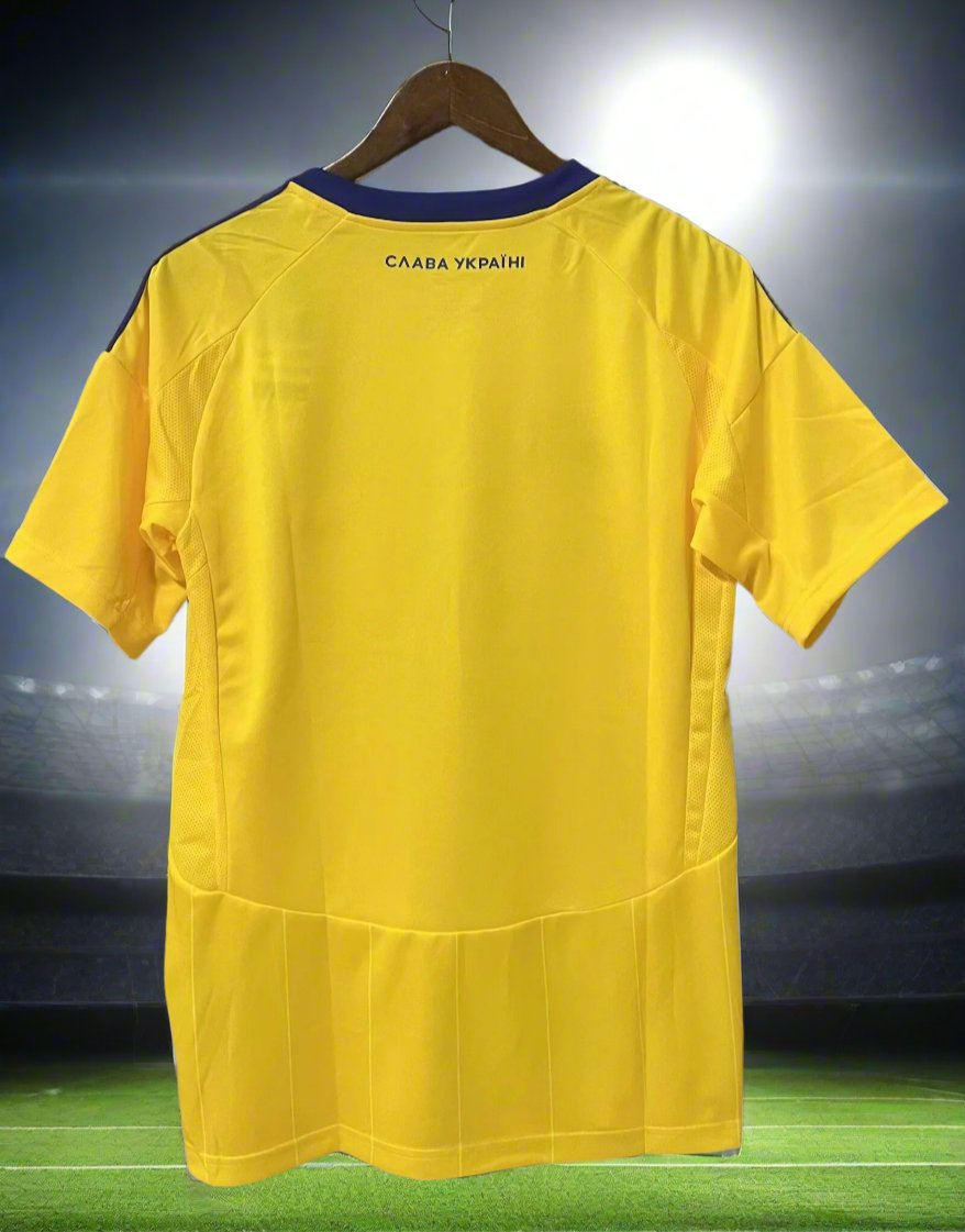 Ukraine 24-25 Home Shirt back