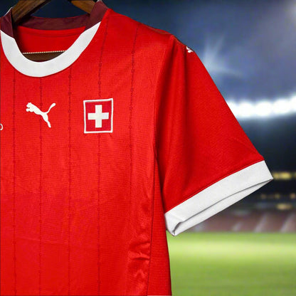 Switzerland 24-25 Home Shirt crest