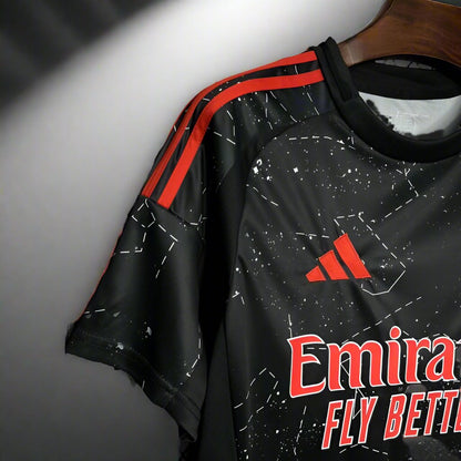 Benfica 24-25 Away Shirt sleeve