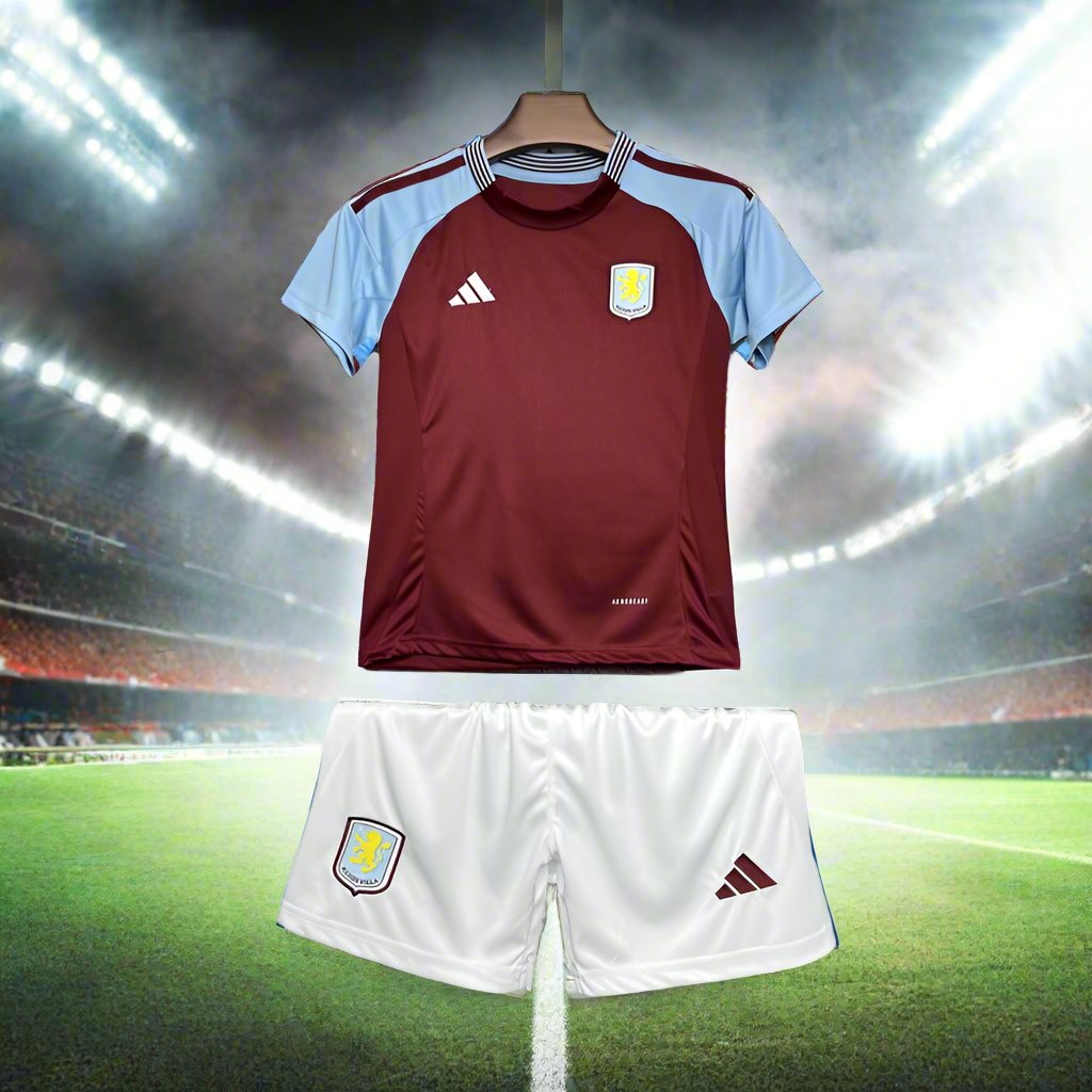 Aston Villa Kids 24-25 Home Kit