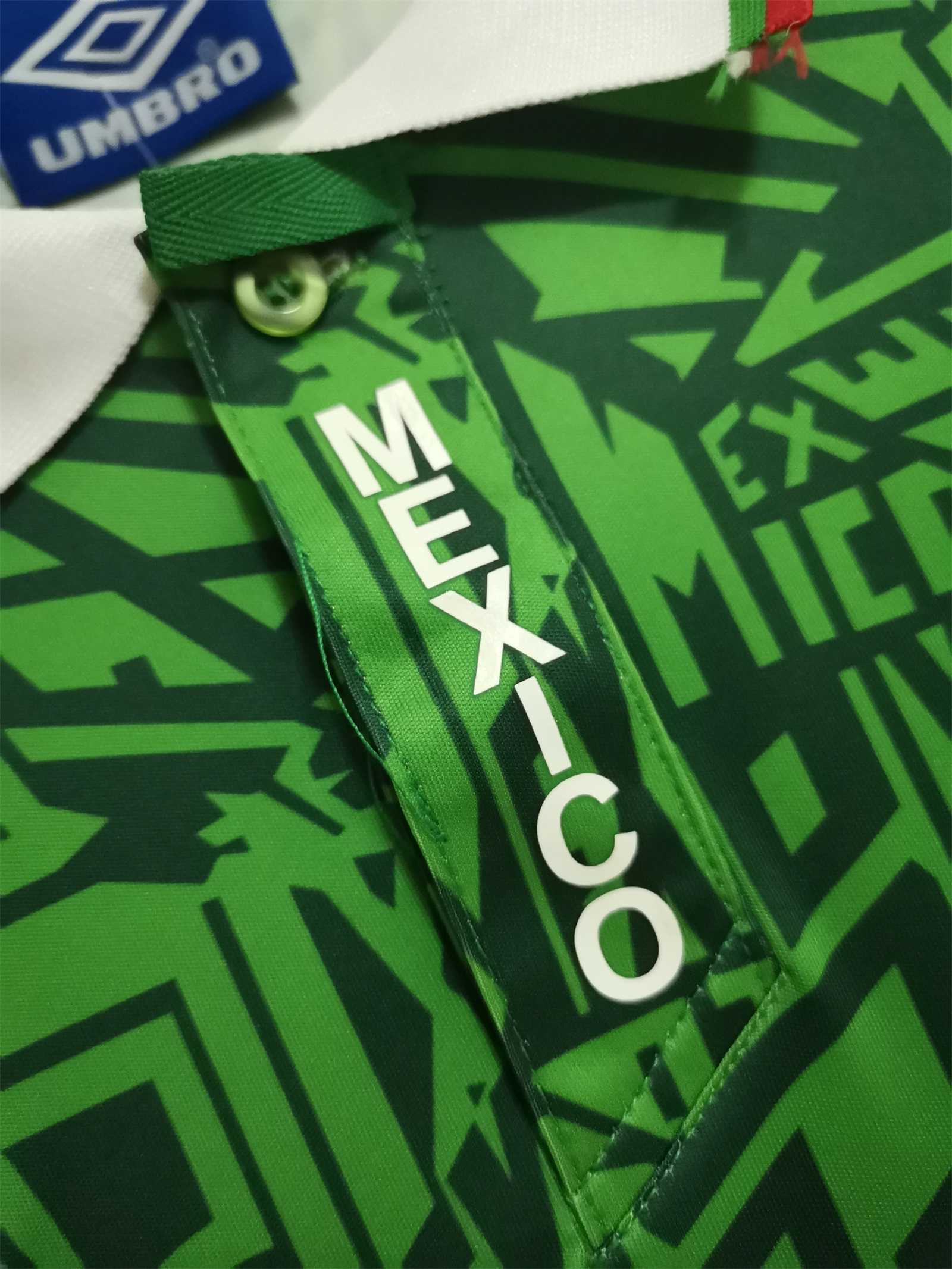 Mexico 94-95 Home Retro Shirt print