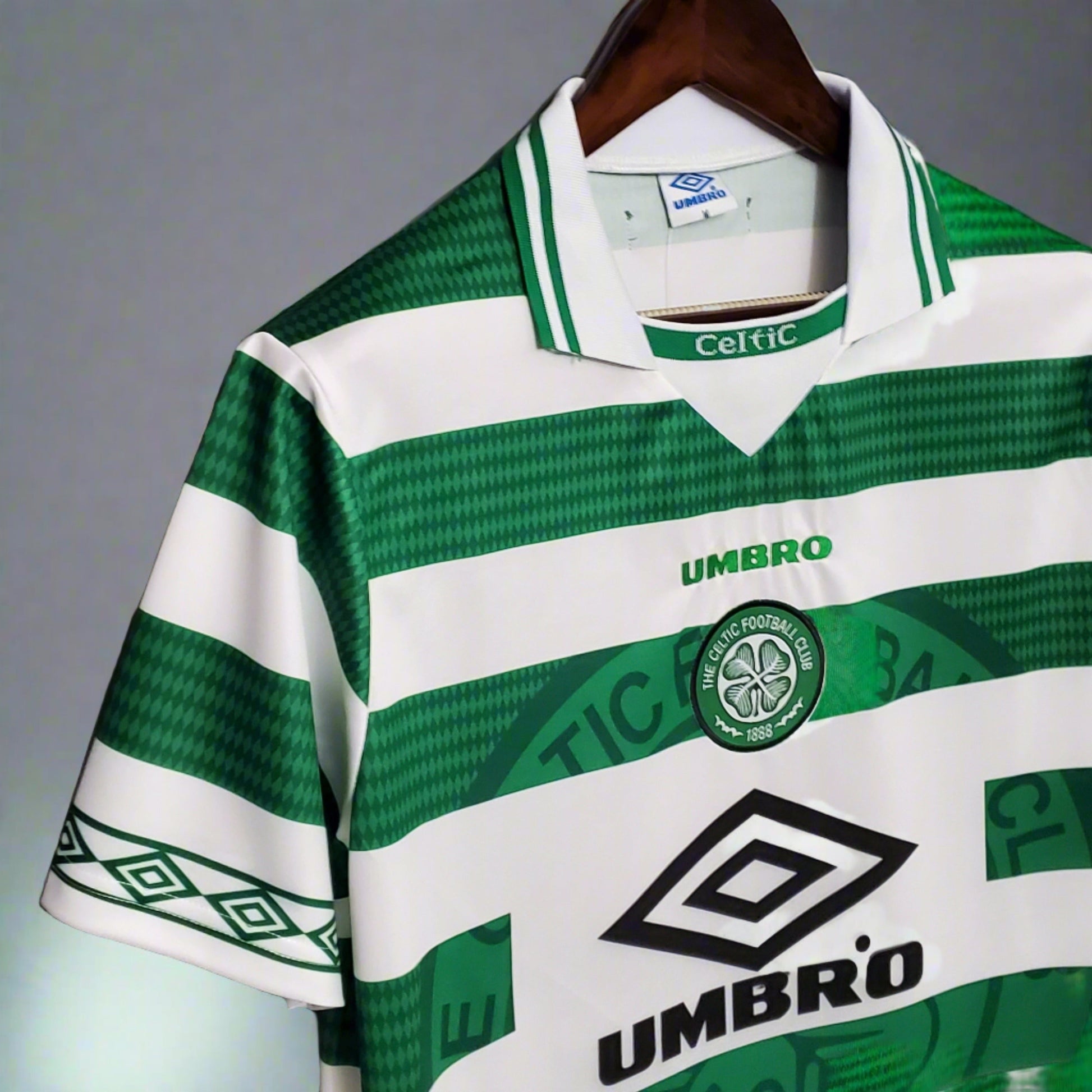 Celtic 97-99 Home Retro Shirt side