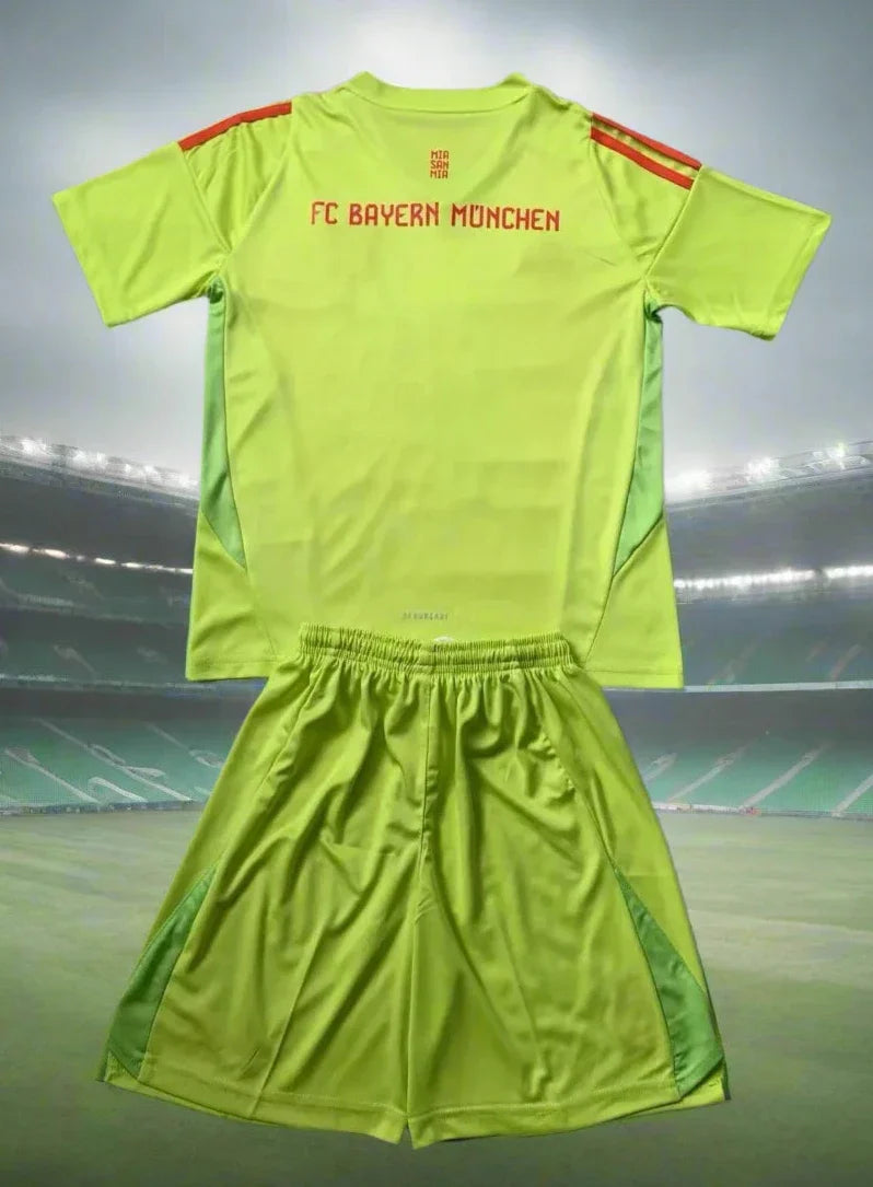 Bayern Munich Kids 24-25 Goalkeeper Kit rear