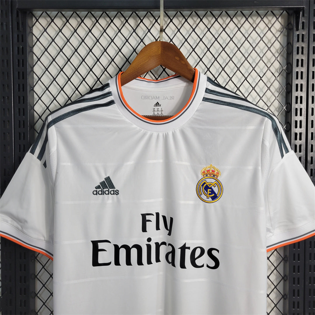 Real Madrid 13-14 Home Retro Shirt front